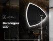 LED Badeværelses spejl med uregelmæssig form T222 #7