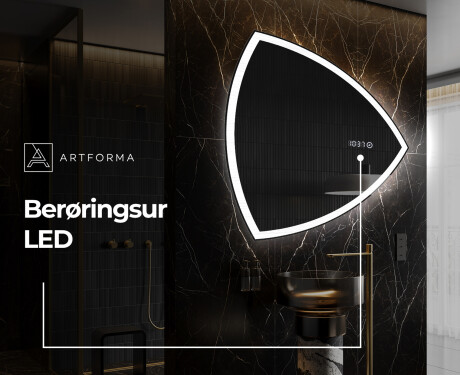 LED Badeværelses spejl med uregelmæssig form T222 #7