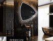 LED Badeværelses spejl med uregelmæssig form T223 #3