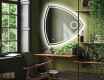 Dekorations vægspejl med LED lys T223 #4
