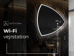 LED Badeværelses spejl med uregelmæssig form T223 #6
