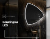 LED Badeværelses spejl med uregelmæssig form T223 #7