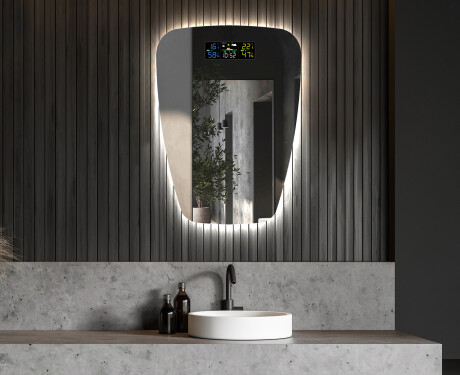 Dekorations spejl med LED lys Z221 #6