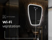 LED Badeværelses spejl med uregelmæssig form Z222 #6
