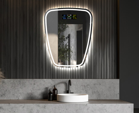 Dekorations spejl med LED lys Z223 #6
