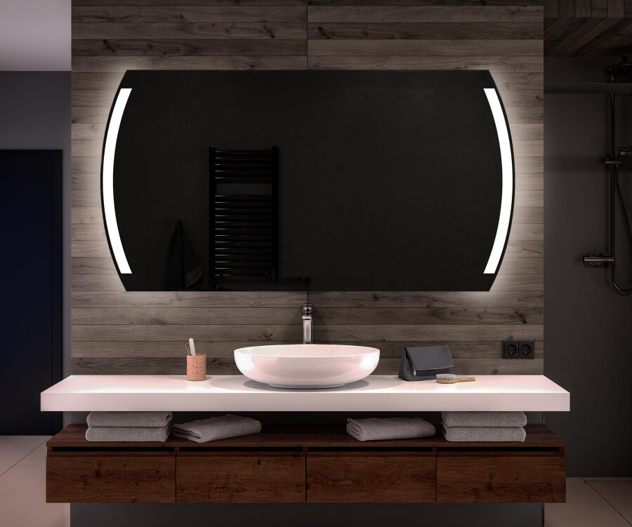 Artforma Spejl lys til badeværelse