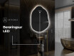LED Badeværelses spejl med uregelmæssig form E221 #8