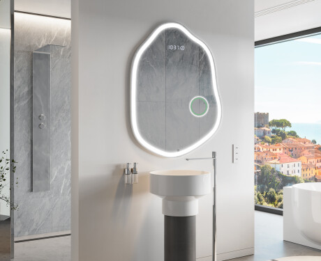 LED Badeværelses spejl med uregelmæssig form E222 #10