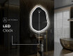 LED Badeværelses spejl med uregelmæssig form E222 #8