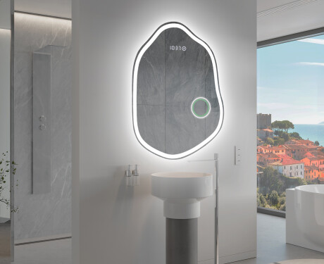 LED Badeværelses spejl med uregelmæssig form E222 #10
