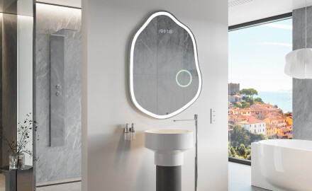LED Badeværelses spejl med uregelmæssig form E222