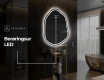 LED Badeværelses spejl med uregelmæssig form E223 #8