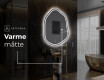 LED Badeværelses spejl med uregelmæssig form E223 #9