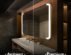 Badeværelsesspejle med LED lys til væg L144 #1