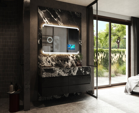 Badeværelsesspejle med LED lys til væg L145 #2